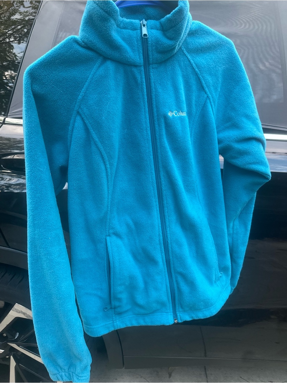 Columbia women’s Teal Full-Zip Fleece Jacket - Cozy Outdoor Layer